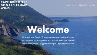 Canadian Island Politely Offers Americans Refuge From a Trump Presidency